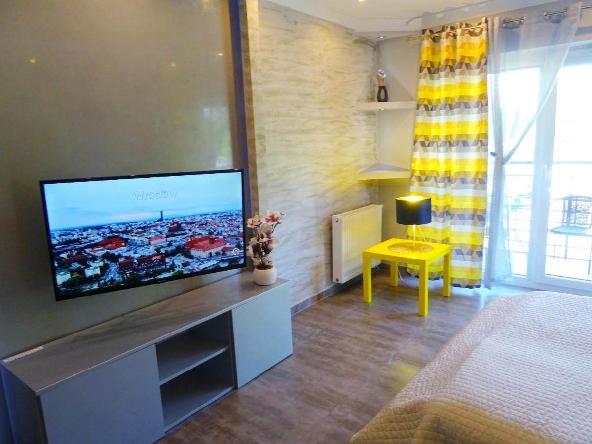 Na Grobli 123 Daire Wroclaw Dış mekan fotoğraf